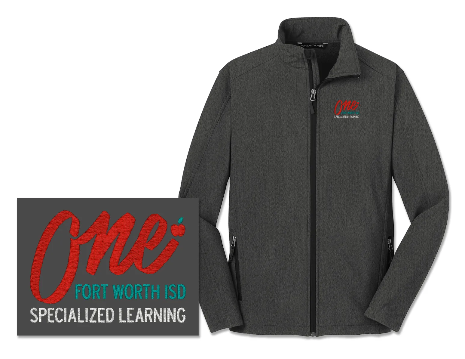 FWISD Specialized Learning Men's Soft Shell Jacket