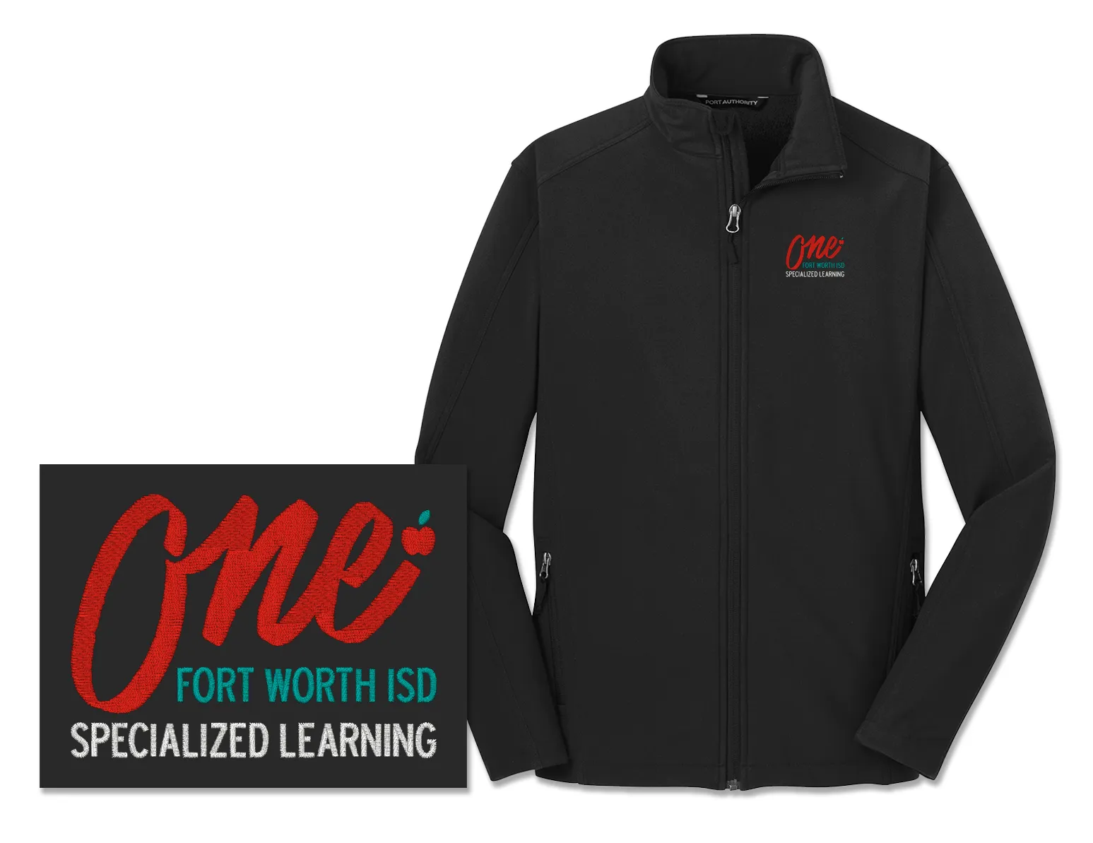 FWISD Specialized Learning Men's Soft Shell Jacket