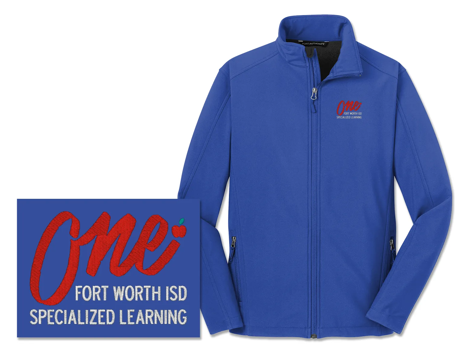 FWISD Specialized Learning Men's Soft Shell Jacket