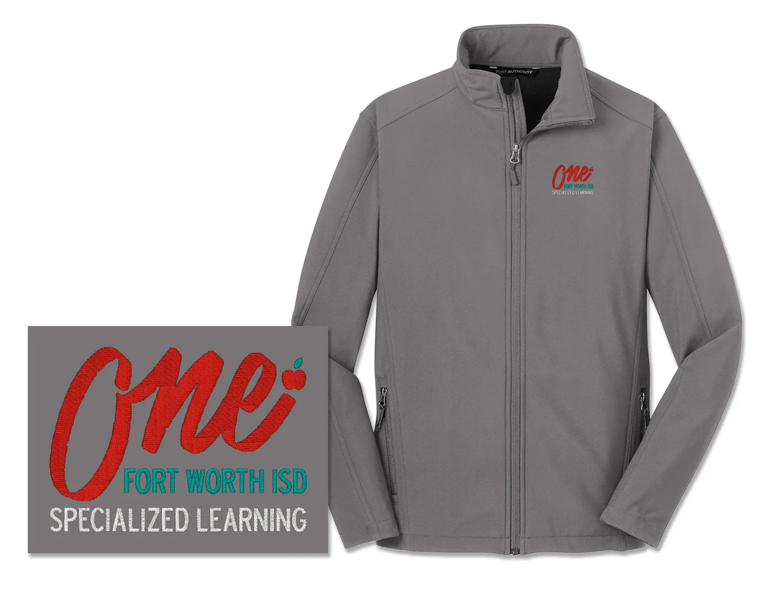 FWISD Specialized Learning Men's Soft Shell Jacket