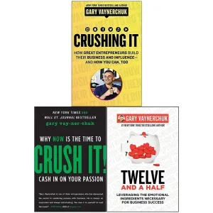 Gary Vaynerchuk 3 Books Collection Set Crushing It, Crush It, Twelve and a Half