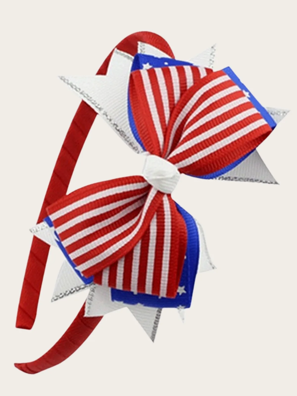Girls Festive Patriotic Headband Accessory
