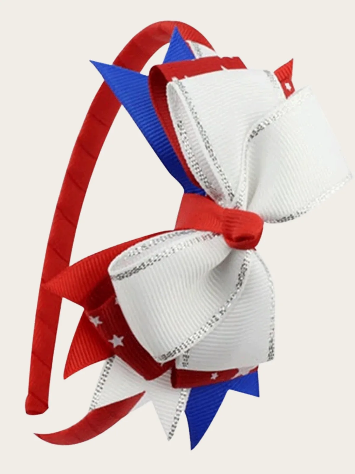 Girls Festive Patriotic Headband Accessory