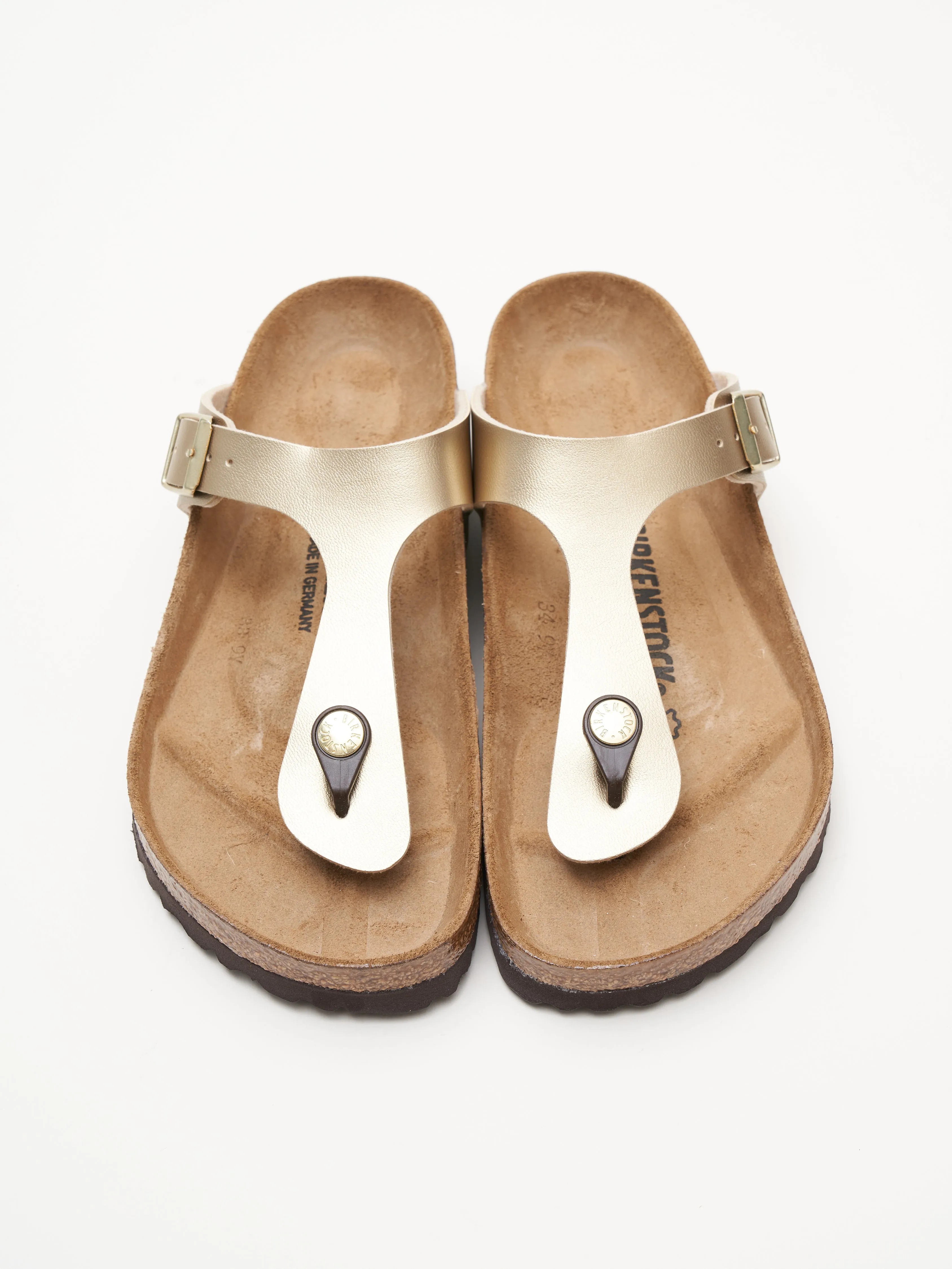 gizeh birko flor sandal - gold