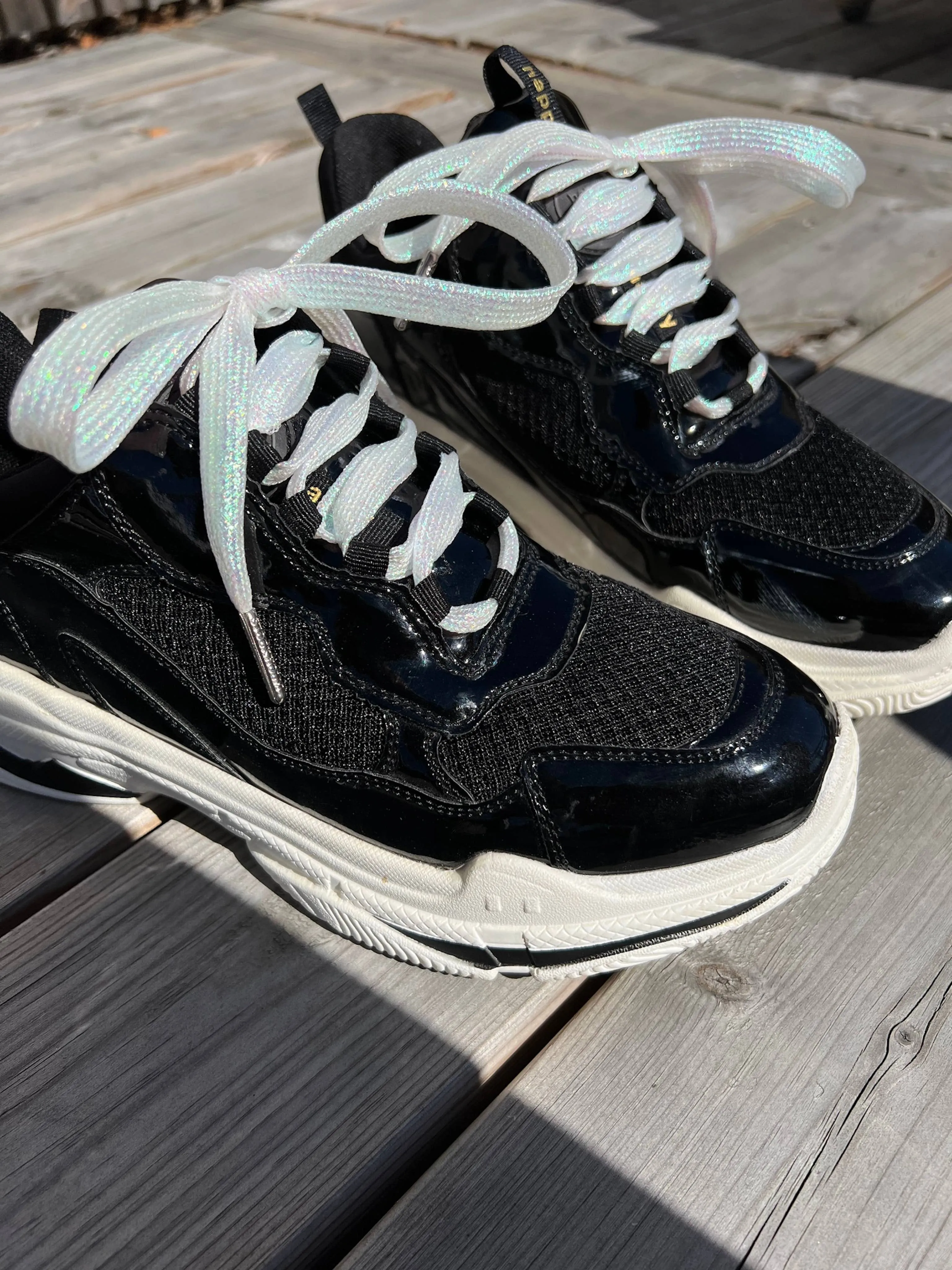 Glitter White - Shoelaces