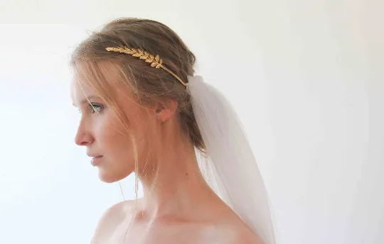 Goddess Headpiece Veil  #4030