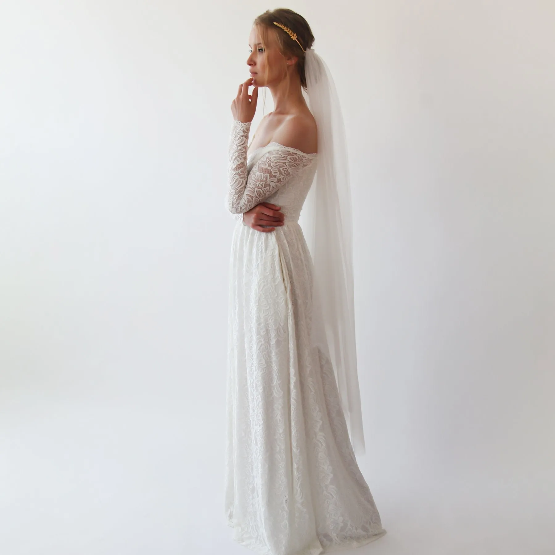 Goddess Headpiece Veil  #4030