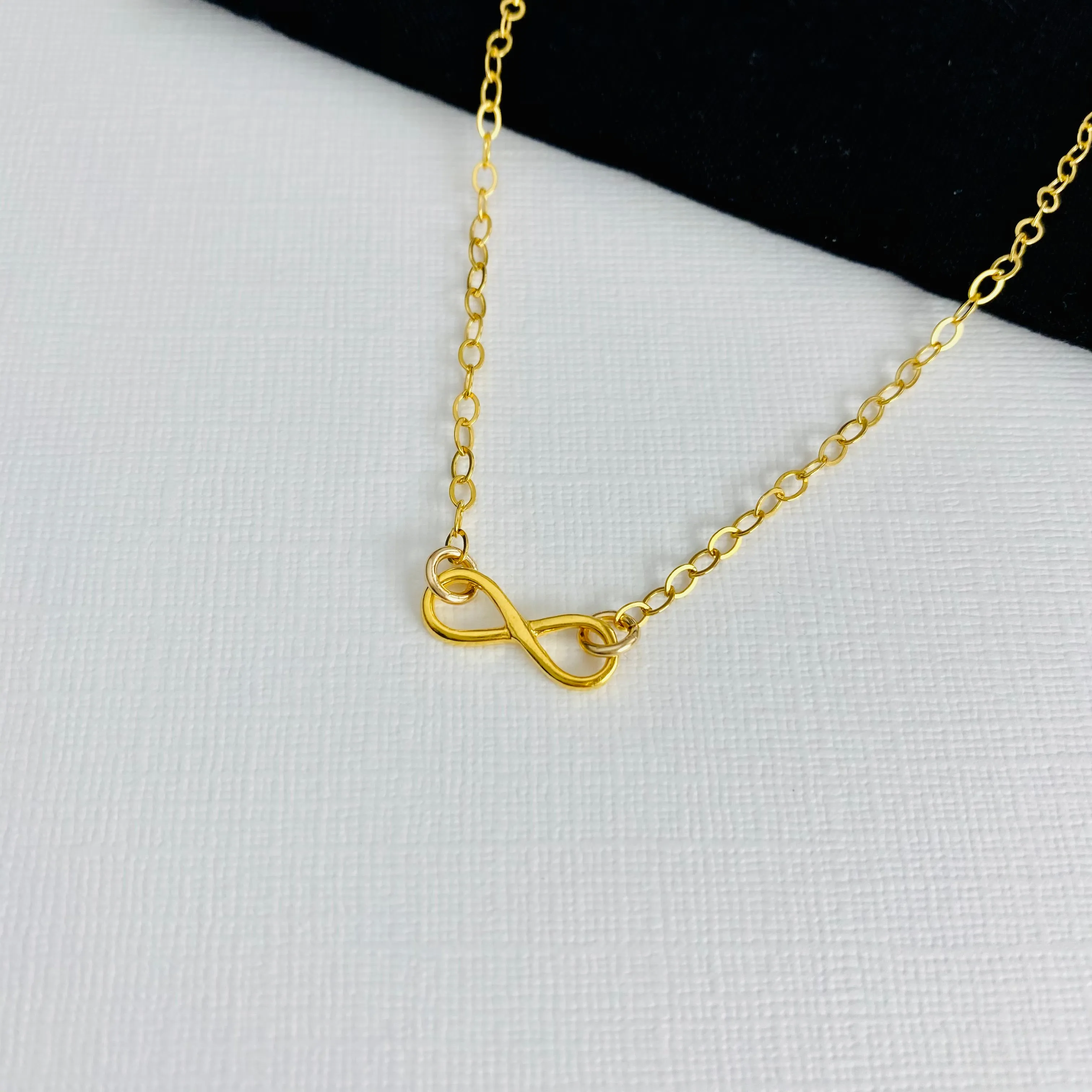 Gold Infinity Necklace