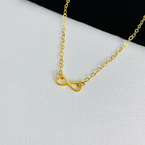 Gold Infinity Necklace
