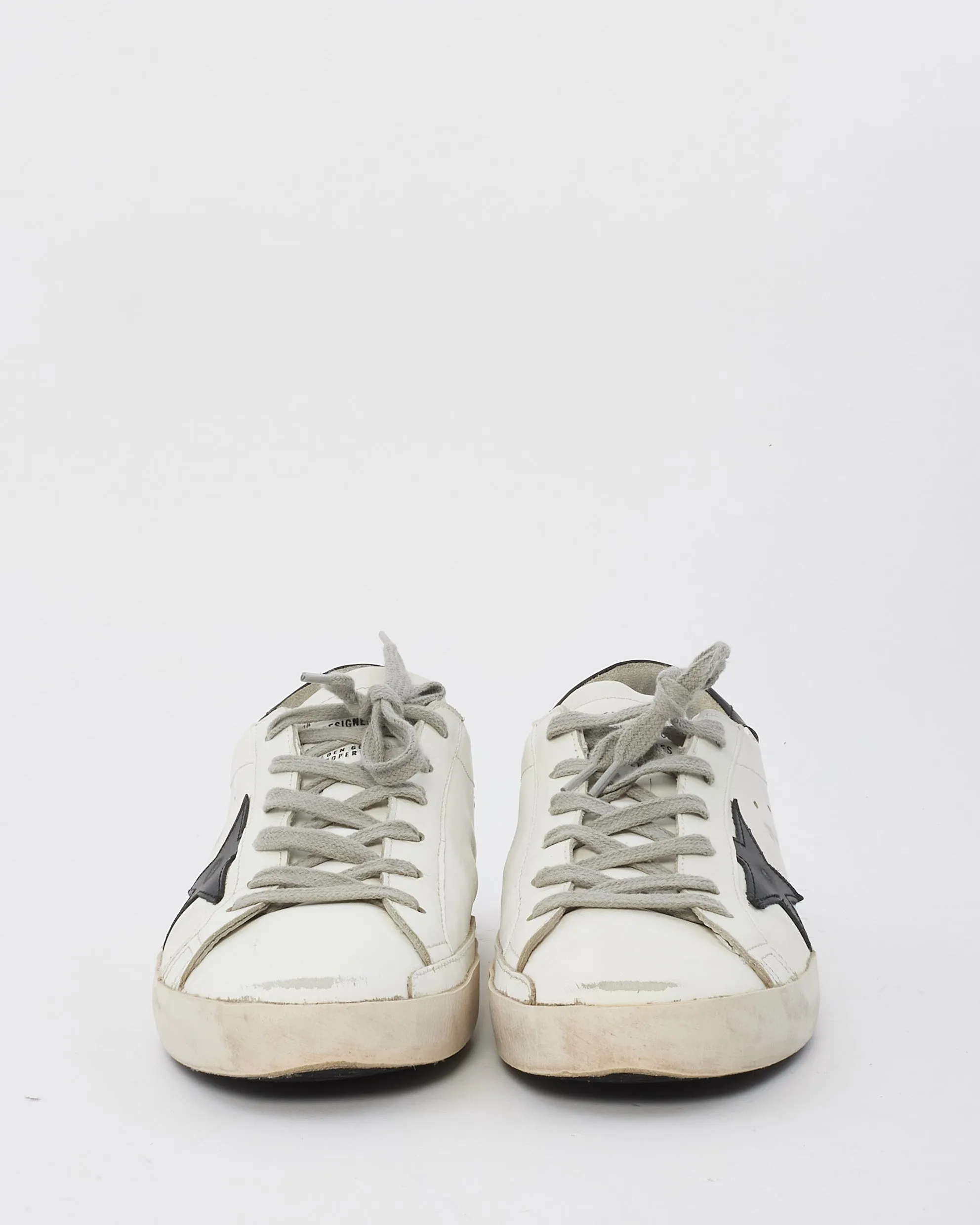 Golden Goose White Superstar Sneakers - 41