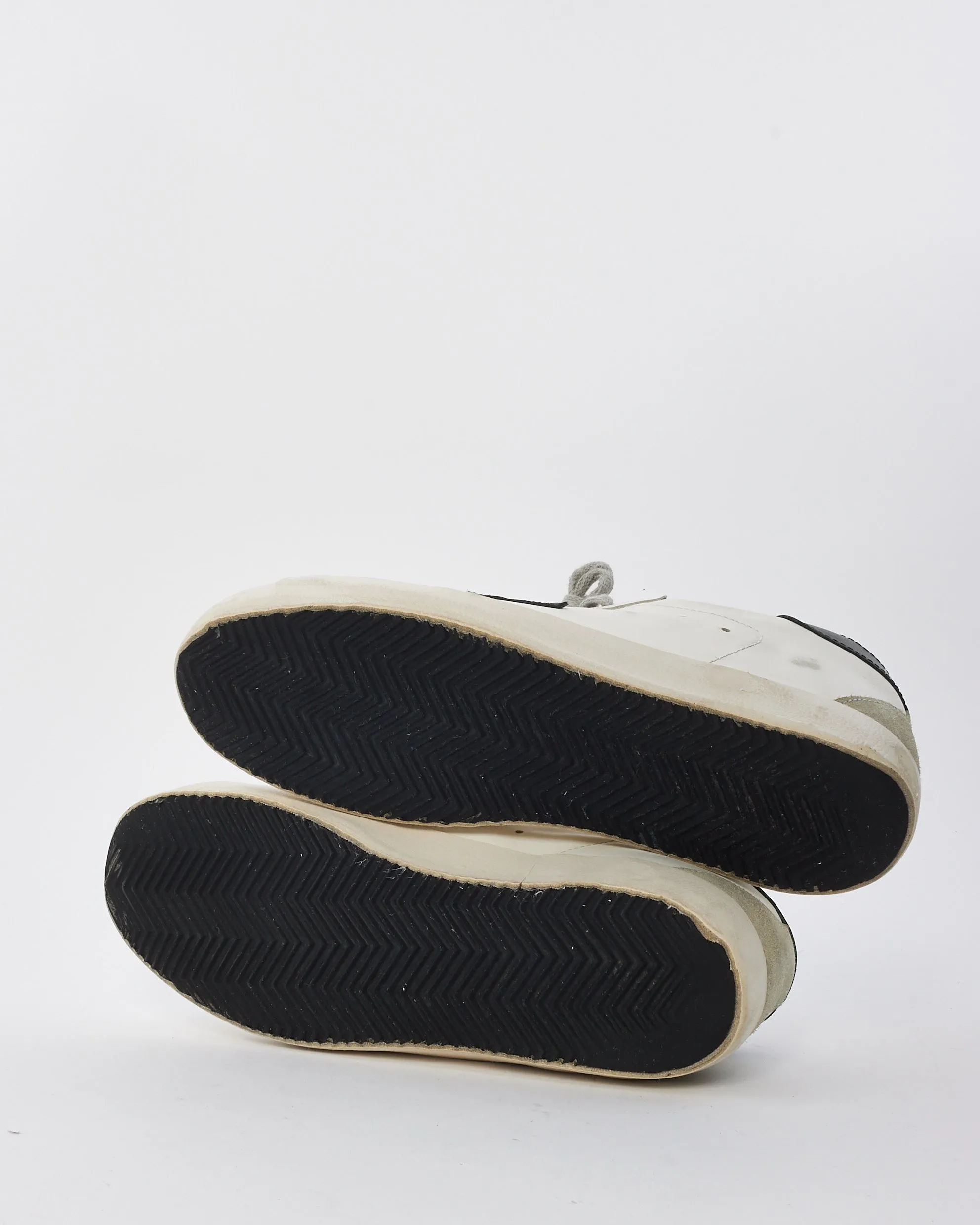 Golden Goose White Superstar Sneakers - 41