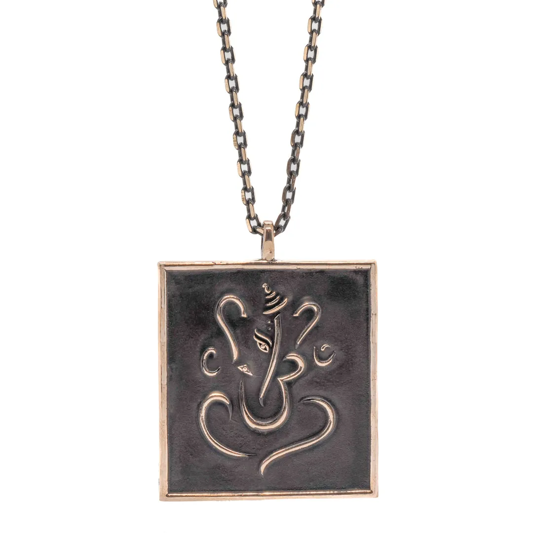 Good Luck Lord Ganesha Pendant Chain Necklace