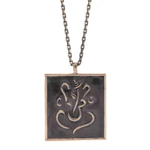 Good Luck Lord Ganesha Pendant Chain Necklace