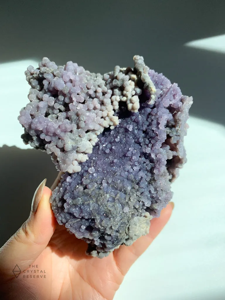 Grape Agate Cluster (L)