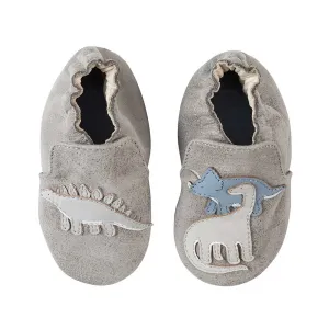 Grey Dino Soft Soles