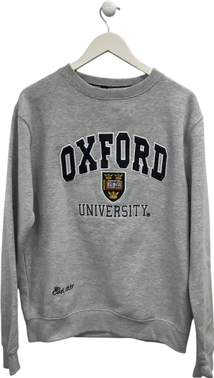 Grey Oxford University Sweater UK L
