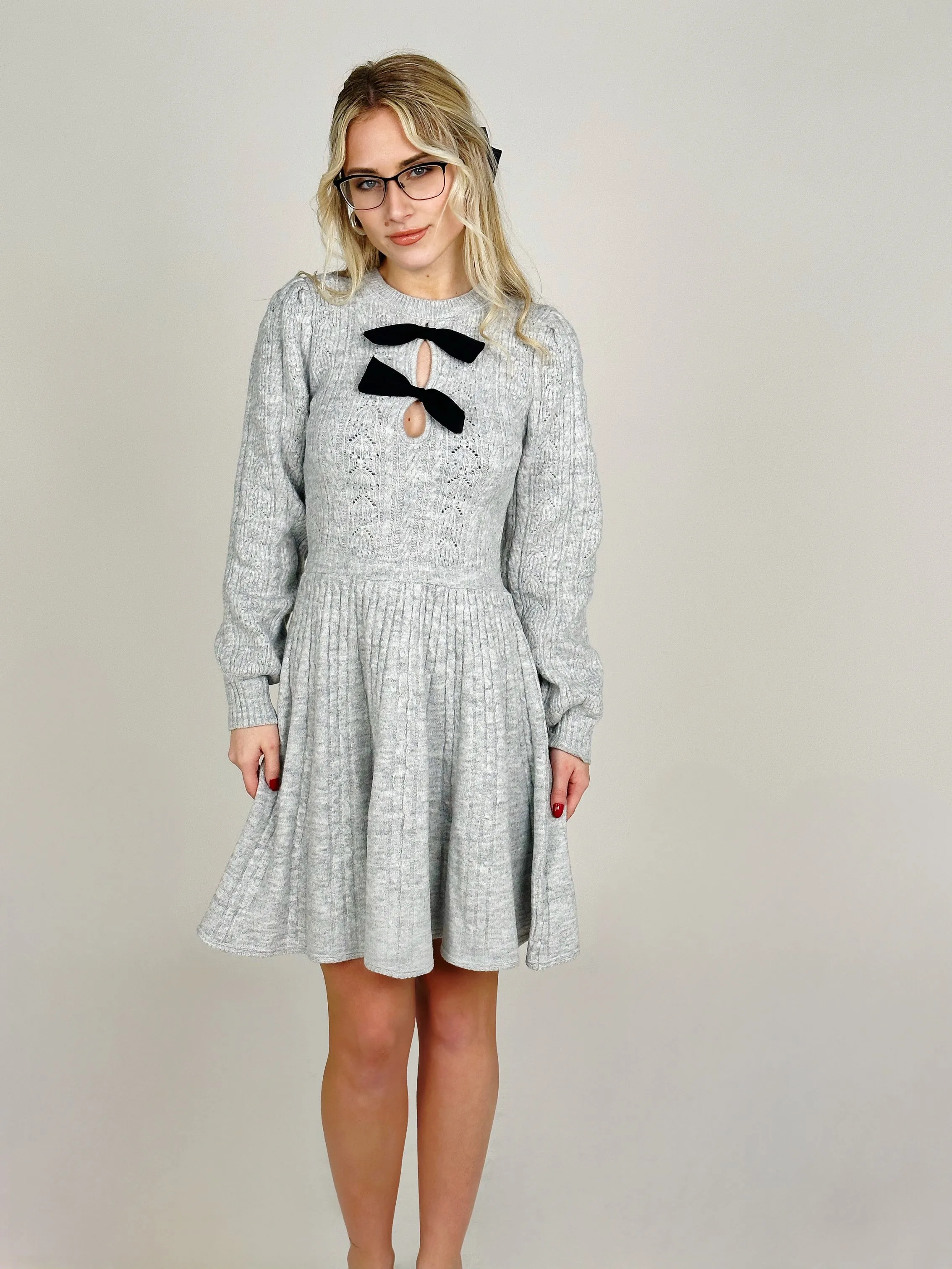 Grey Sweater Dress