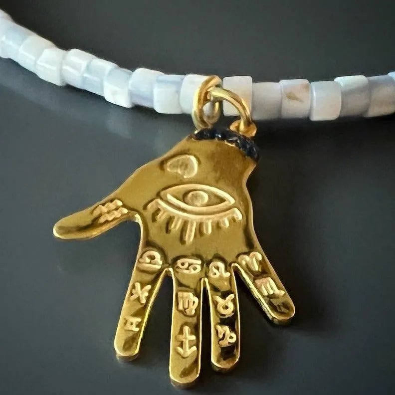 Grounding Spiritual Hand Necklace