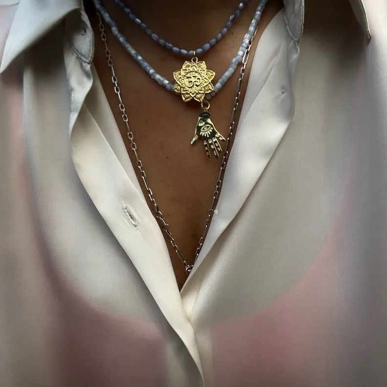 Grounding Spiritual Hand Necklace