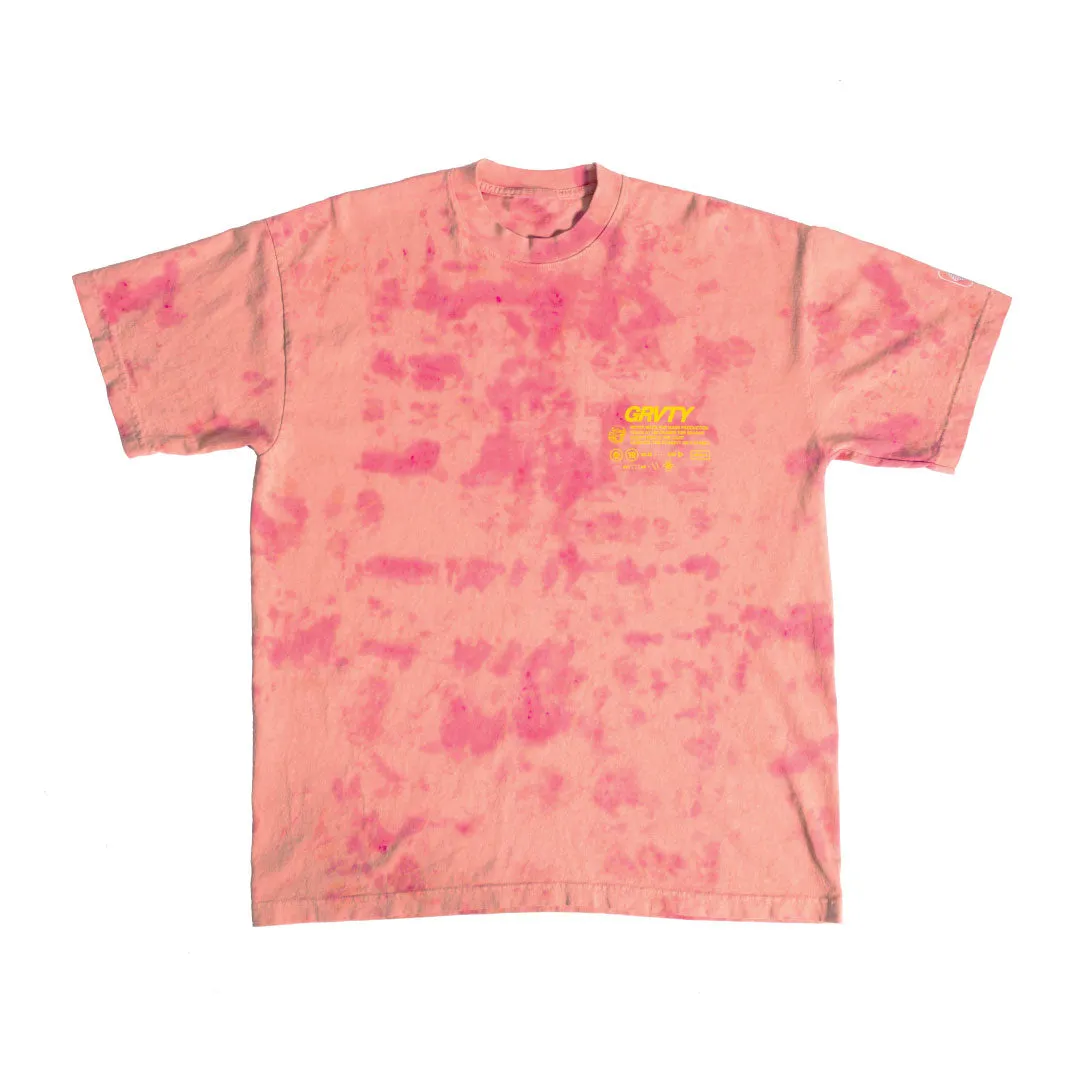 GRVTY Technical Tee (Acid Poppy Dye)