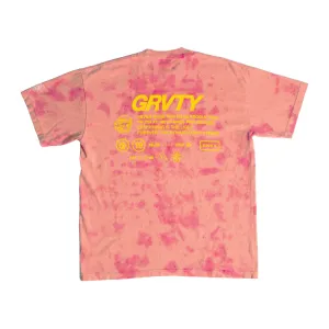 GRVTY Technical Tee (Acid Poppy Dye)