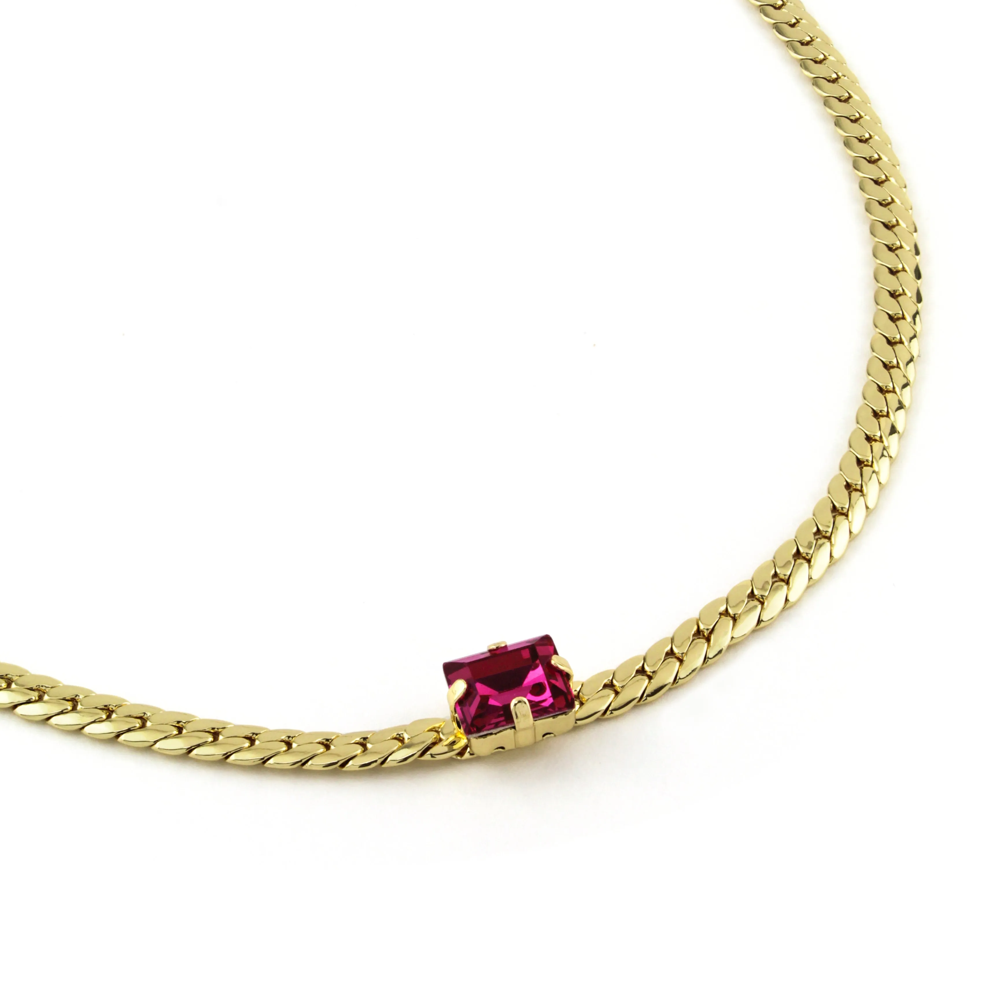 Hailey Necklace Mulberry