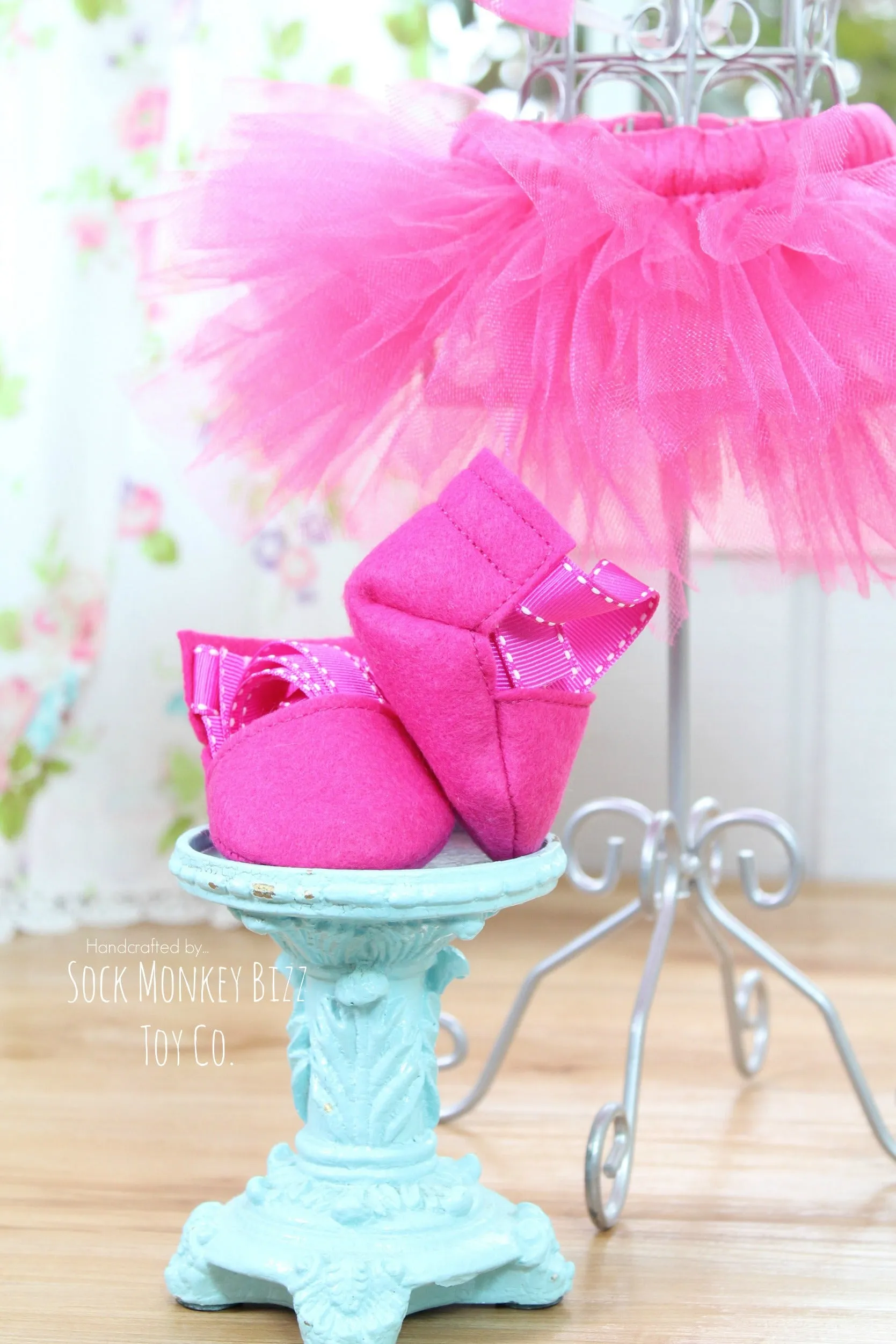 Handcrafted Ballerina Bunny Doll