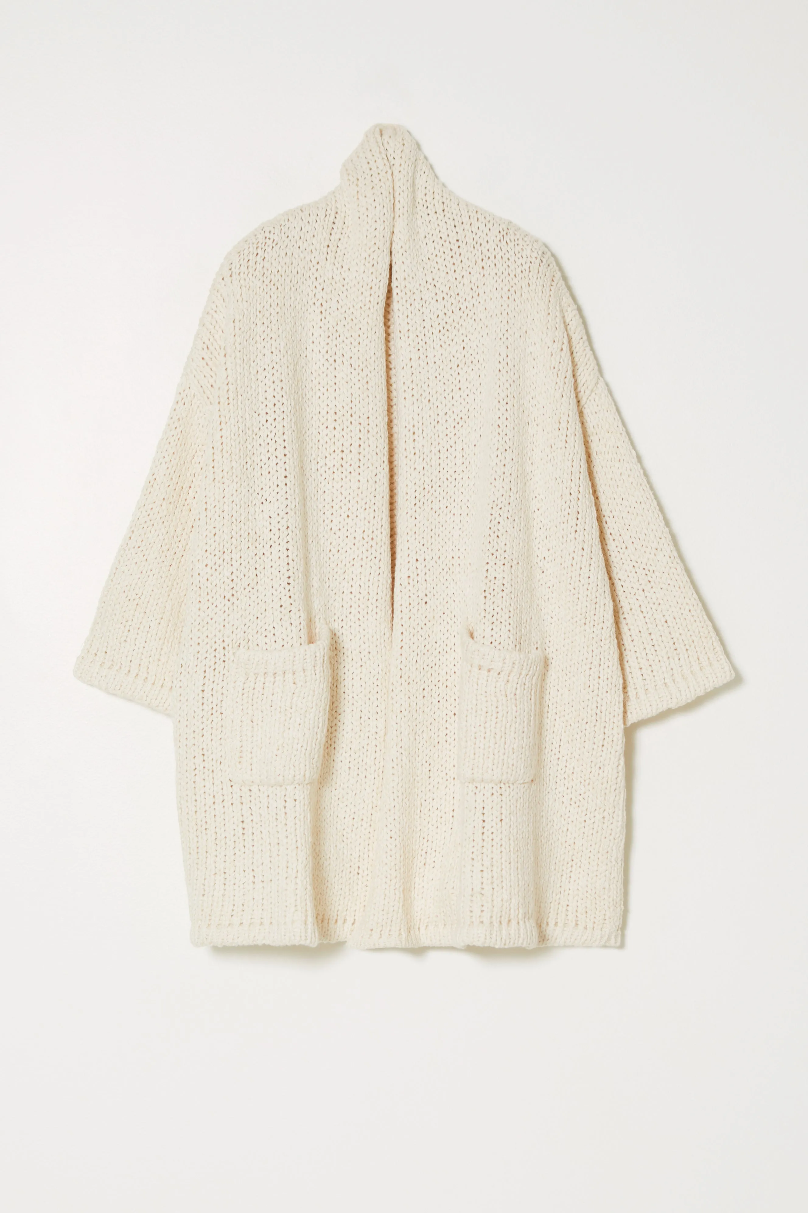 HAORI COAT IN TEXTURE LOOSE COTTON