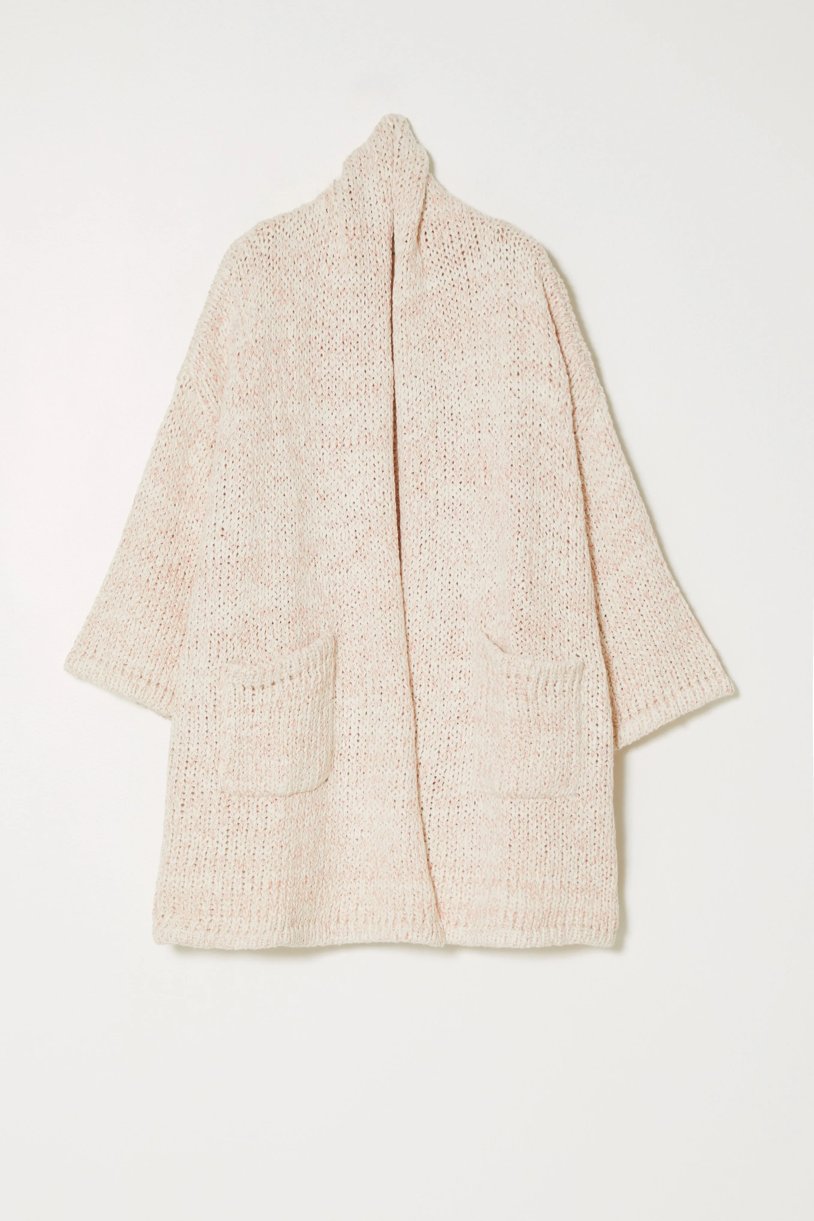 HAORI COAT IN TEXTURE LOOSE COTTON