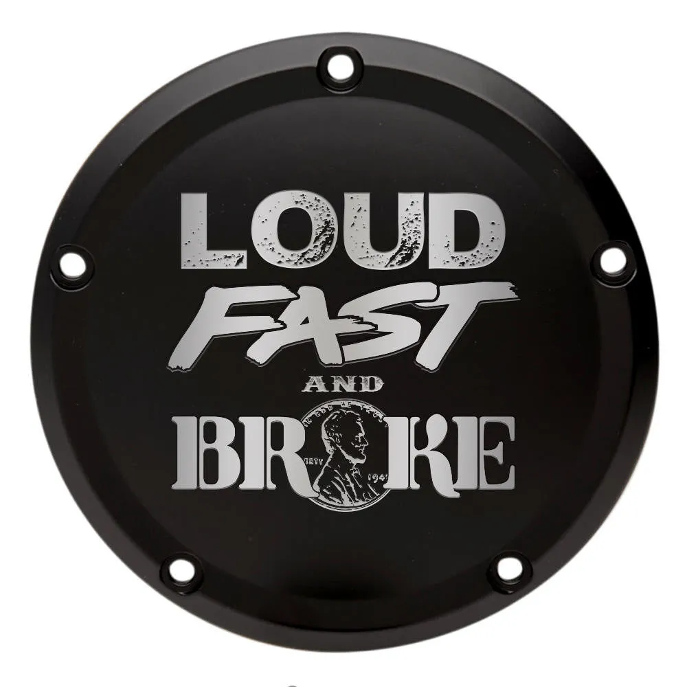 Harley Derby Cover "Loud Fast Broke"