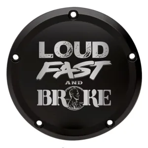 Harley Derby Cover "Loud Fast Broke"