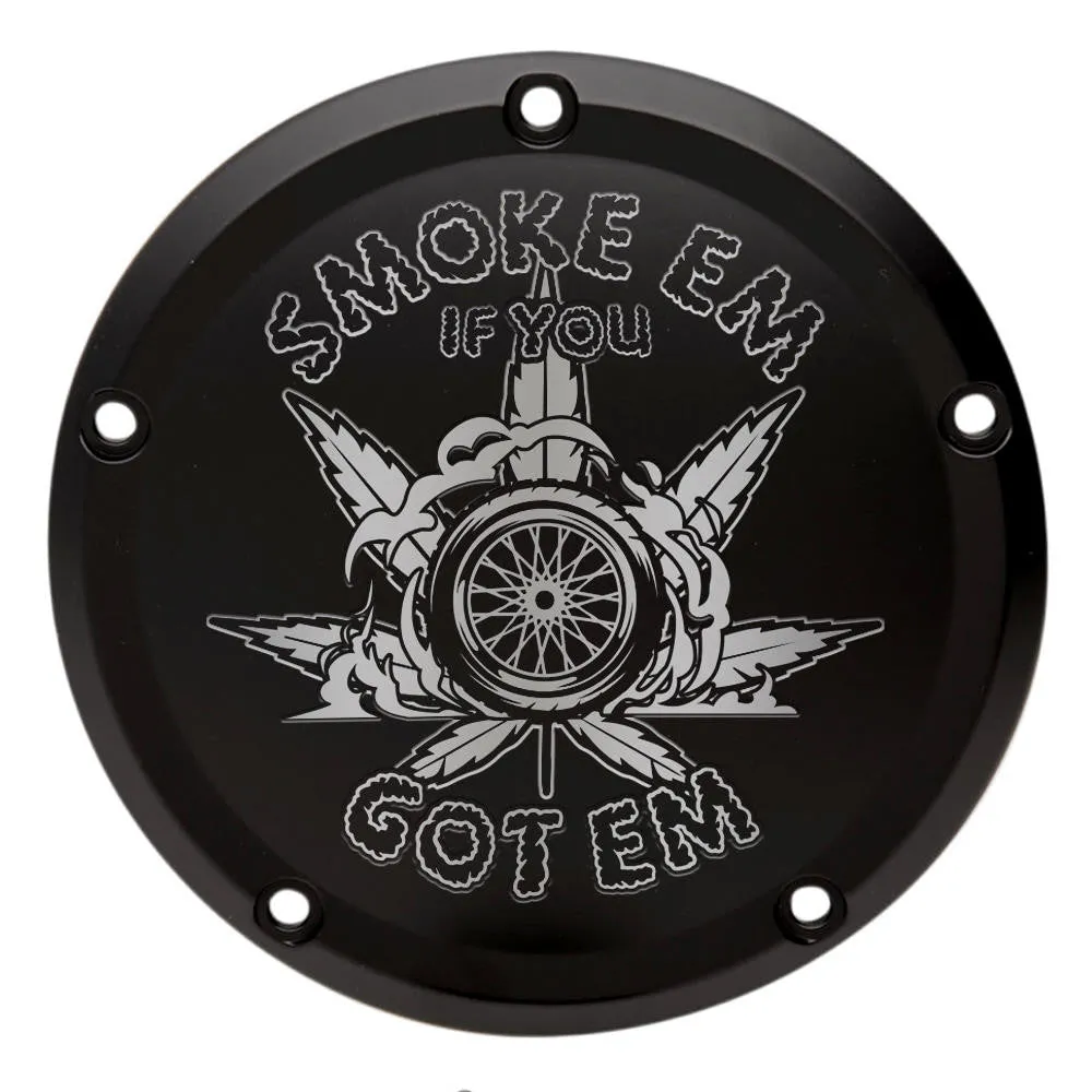 Harley Derby Cover "Smoke Em if you Got Em"