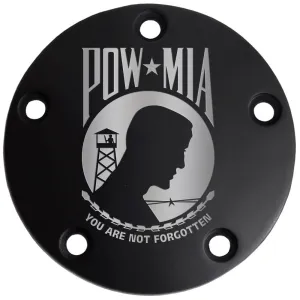 Harley Points Cover - POW MIA - Black