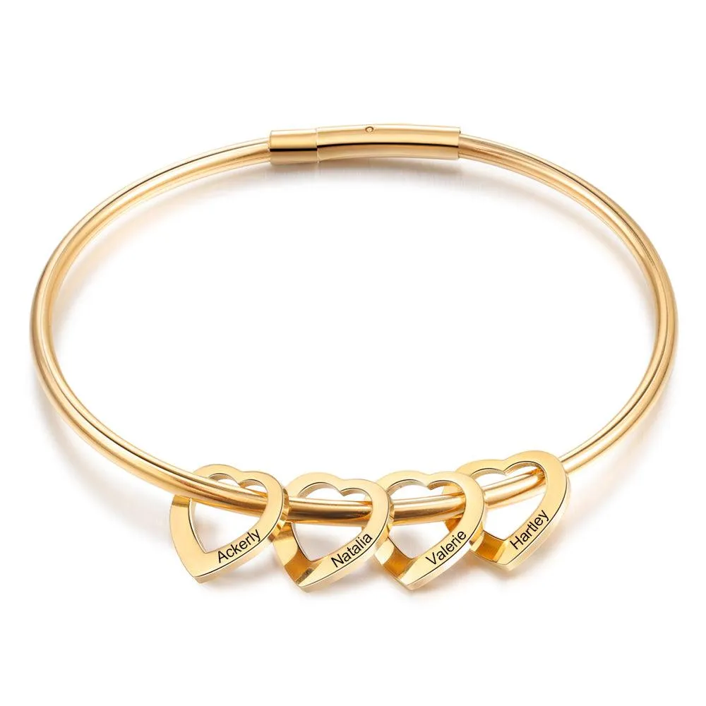 Heart on My Sleeve Bracelet Customized Jewelry for Women