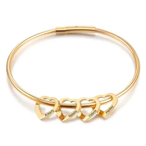 Heart on My Sleeve Bracelet Customized Jewelry for Women