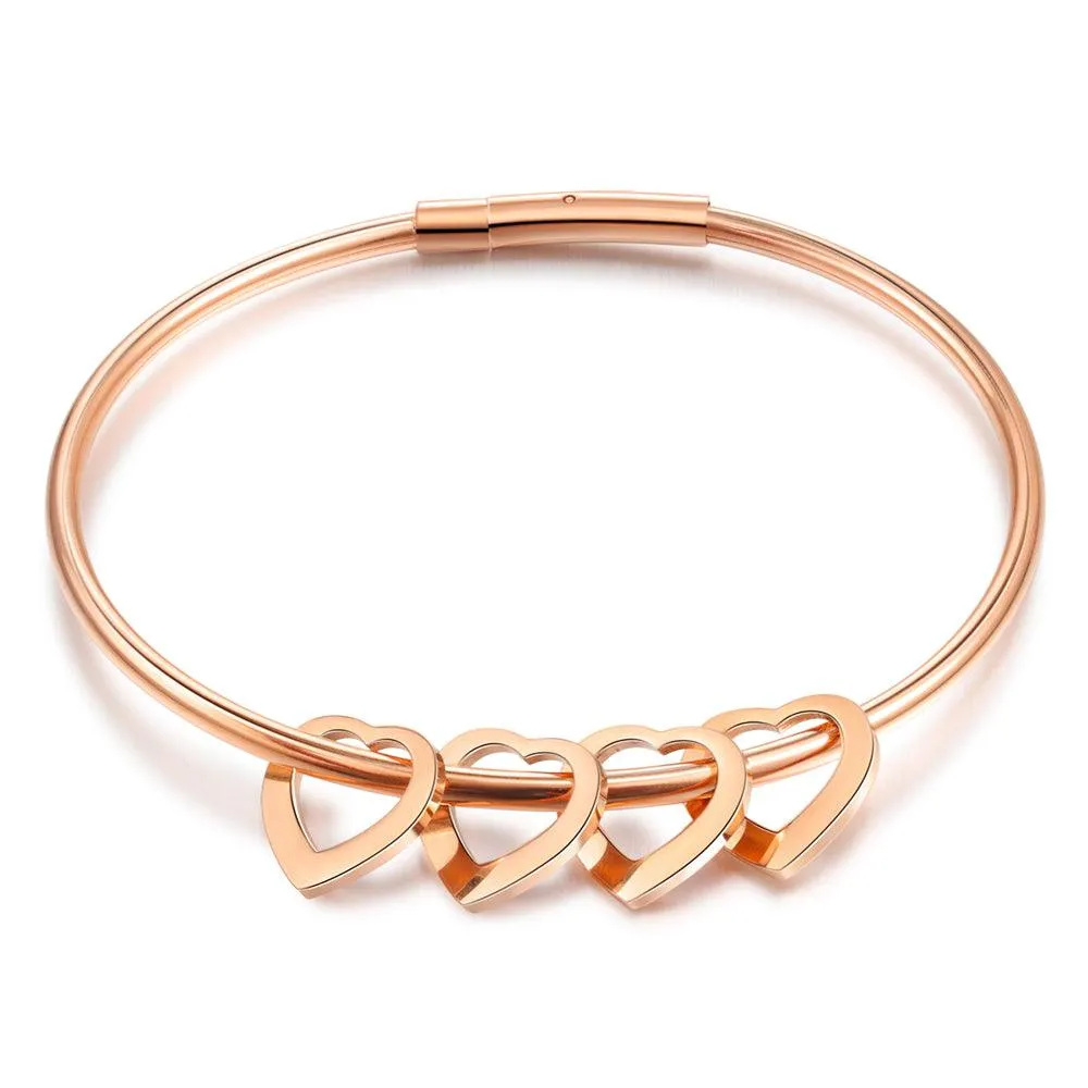 Heart on My Sleeve Bracelet Customized Jewelry for Women