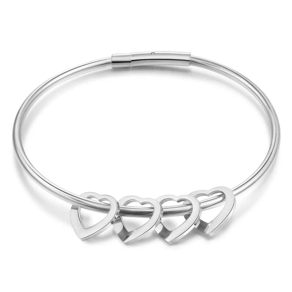 Heart on My Sleeve Bracelet Customized Jewelry for Women