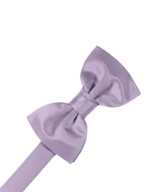 Heather Luxury Satin Kids Bow Tie