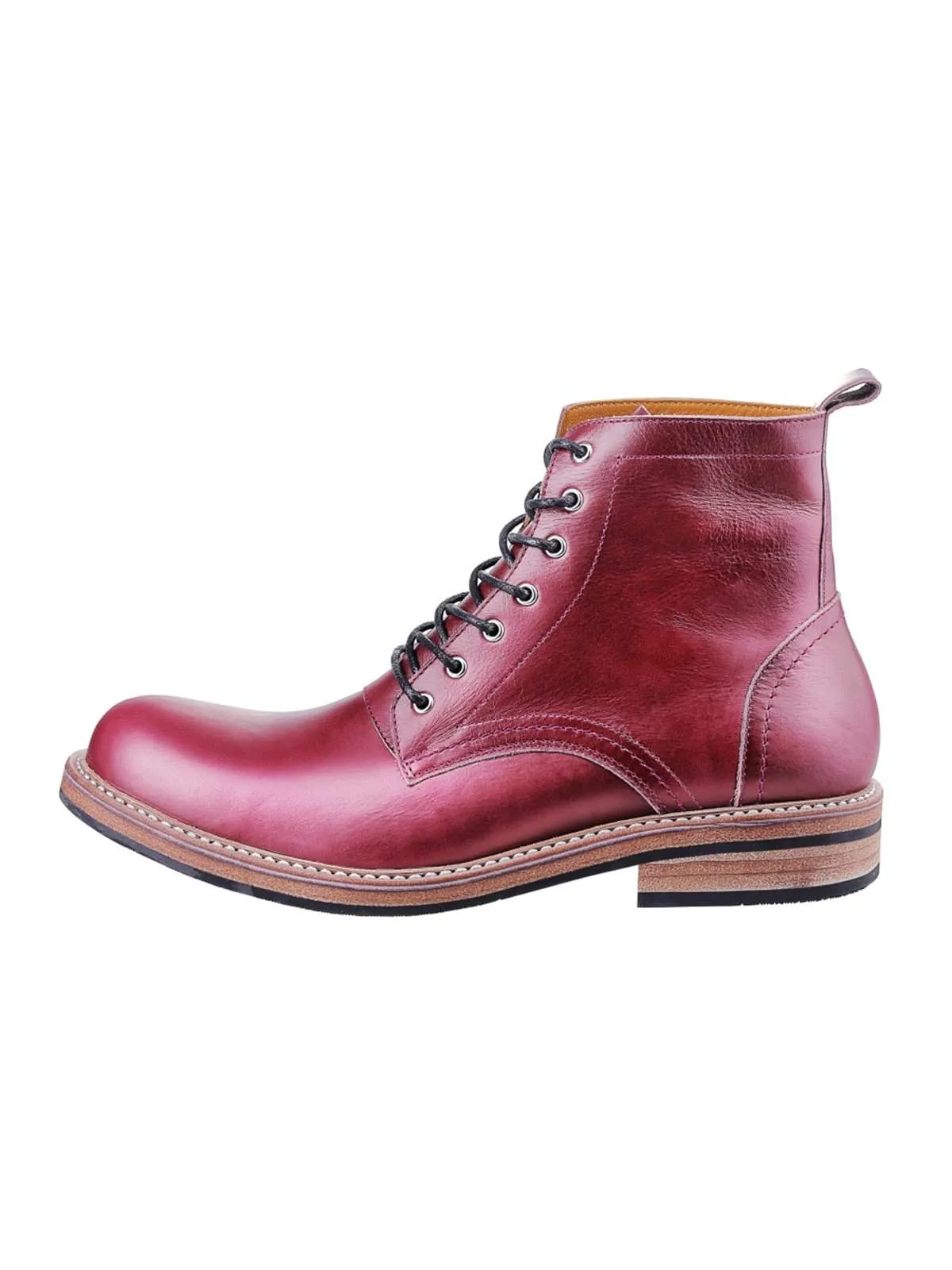 Heimdall Raider Boots Maroon