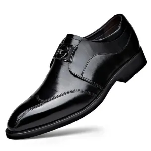Herren Freizeit-Business-Schuhe mit metallischer Dekoration