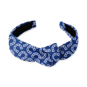 Homestretch Blue - Knotted Headband