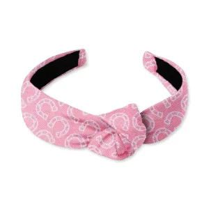 Homestretch Pink - Knotted Headband
