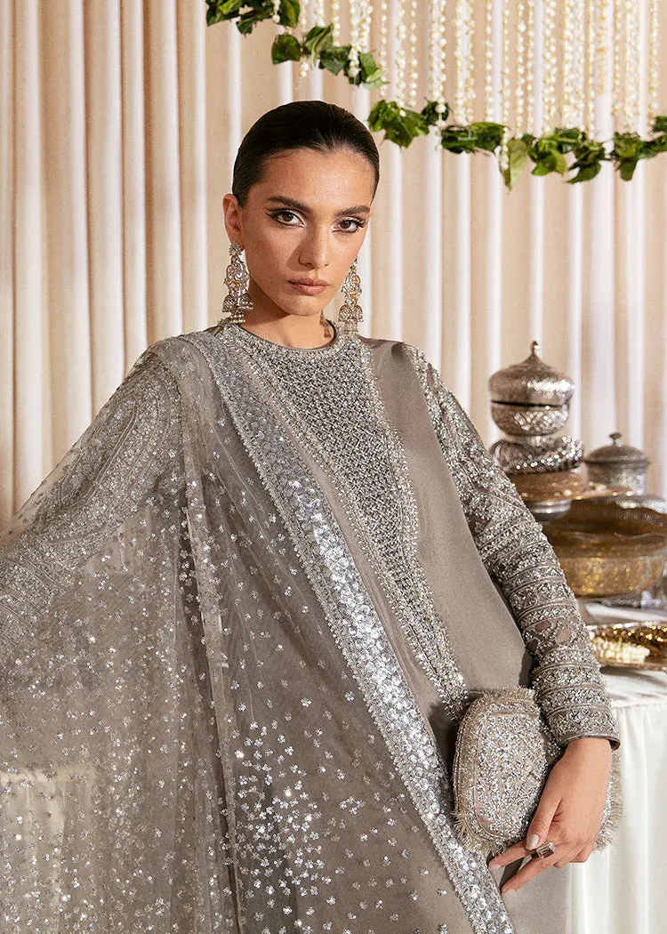 Hussain Rehar Handmade LUCENT EC 135 Formal Raw Silk