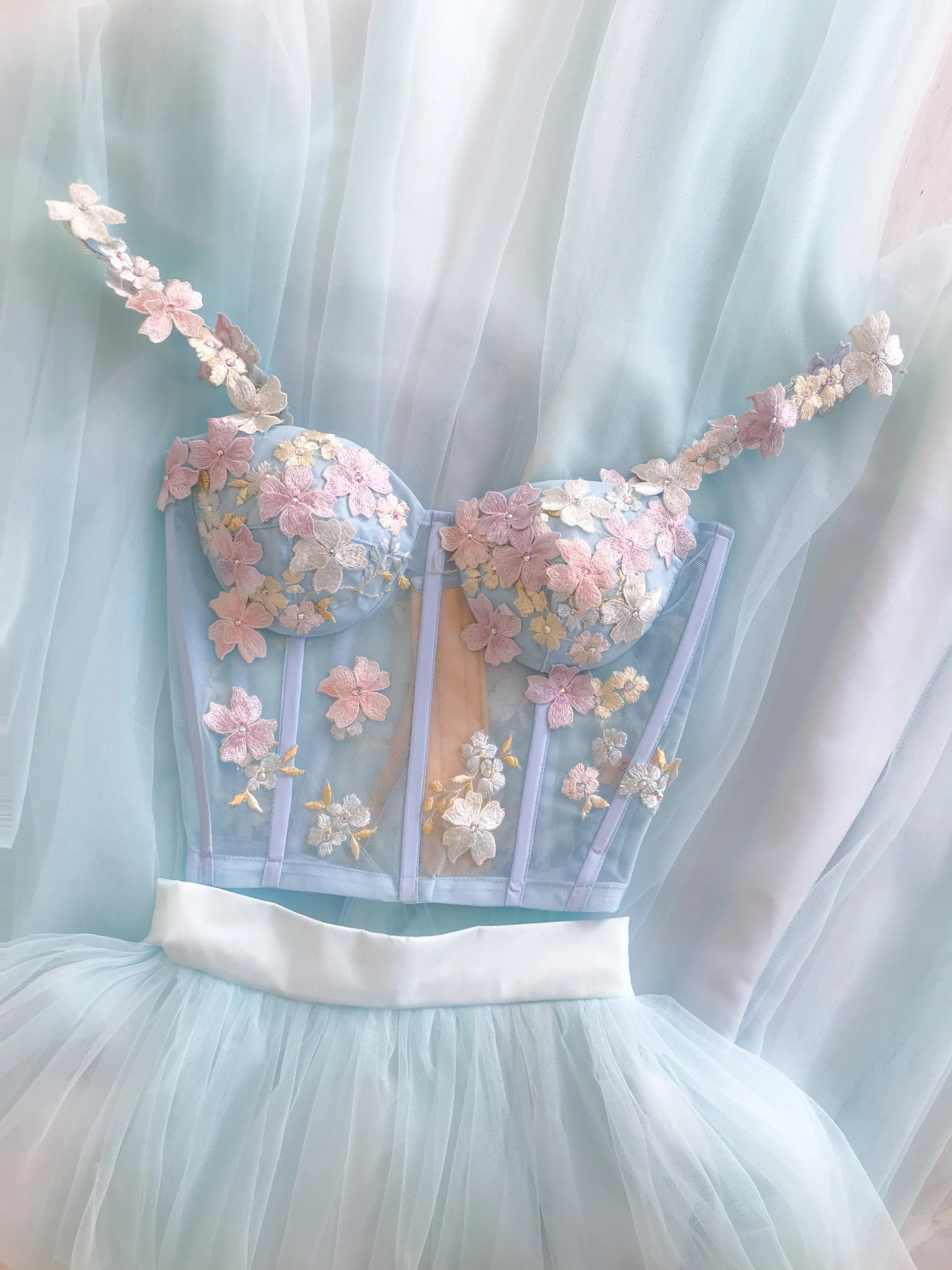 Hydrangea bustier