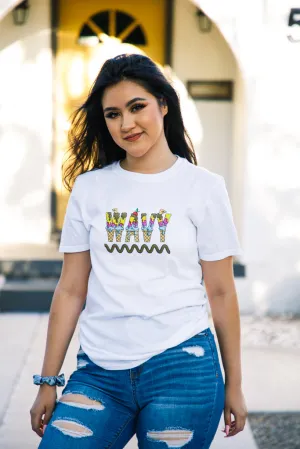 Ice Cream WAVY | White Tee