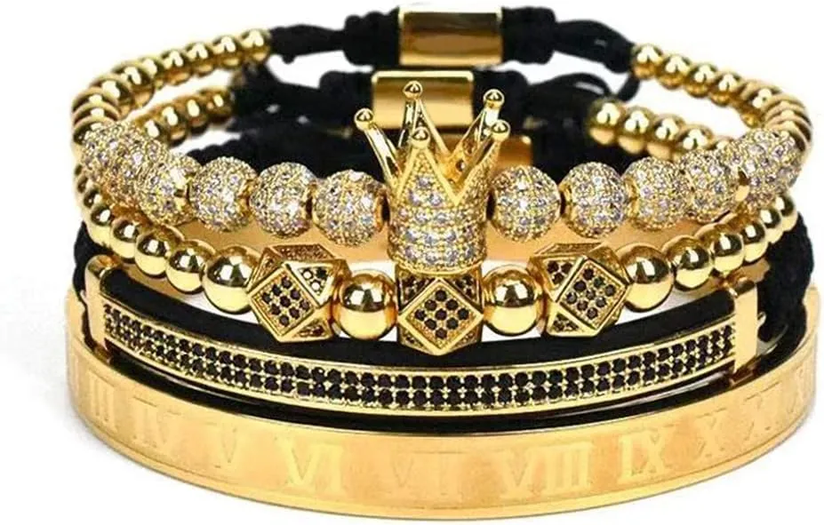 Imperial Crown Bracelets for Men