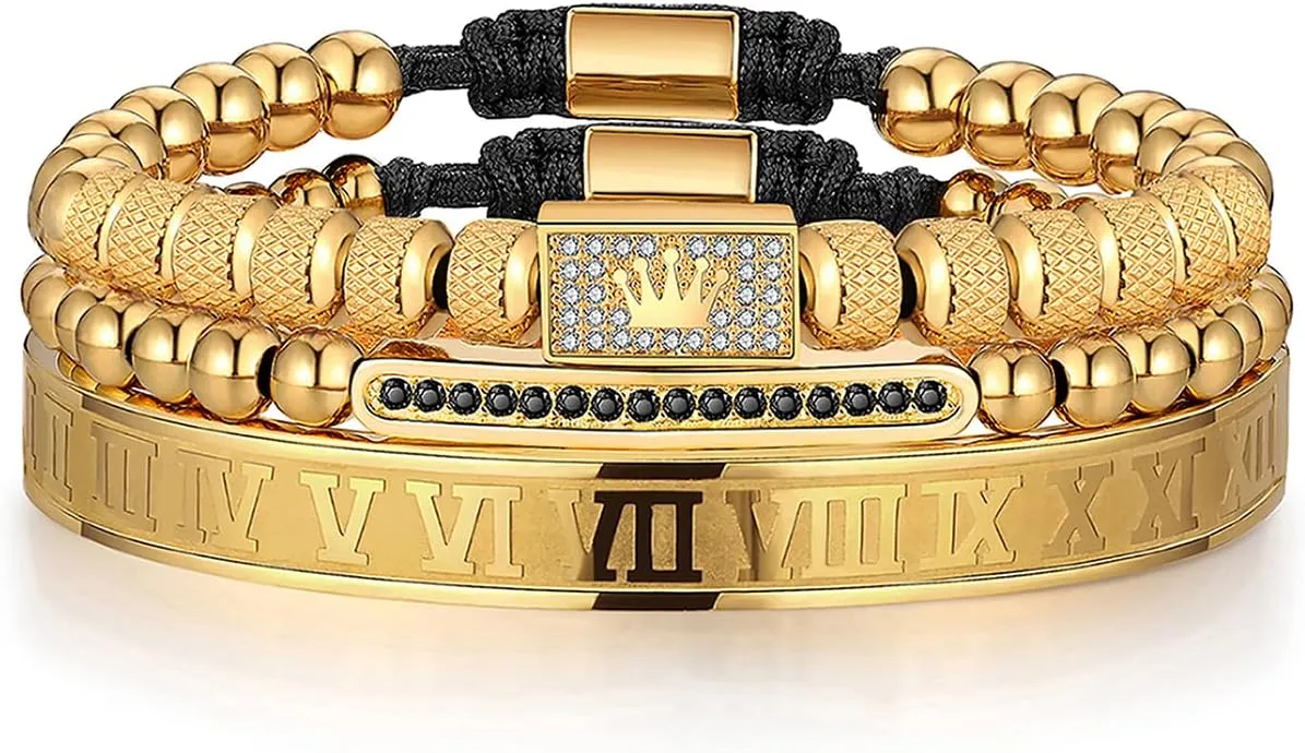 Imperial Crown Bracelets for Men