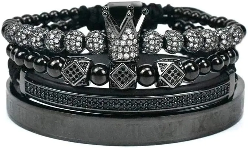 Imperial Crown Bracelets for Men