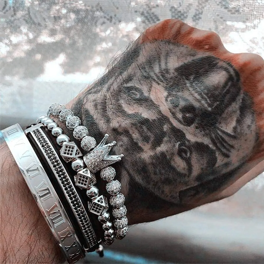 Imperial Crown Bracelets for Men