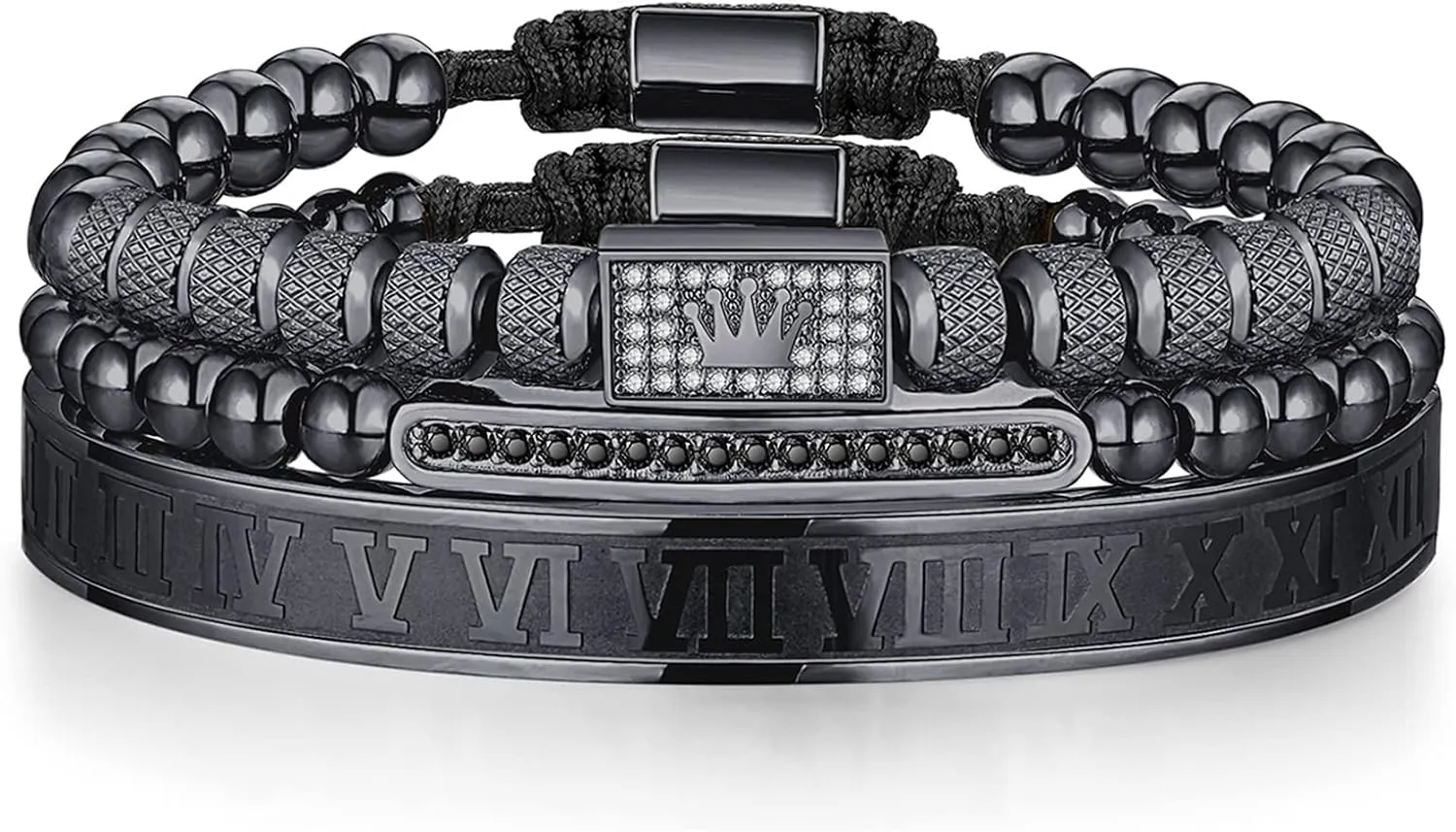 Imperial Crown Bracelets for Men